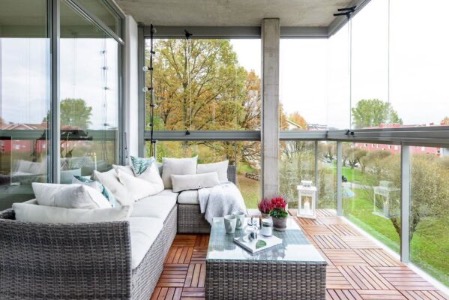 Tấm nhựa lót sàn ban công