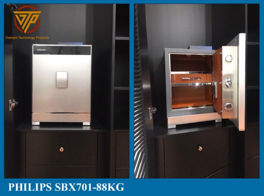 Két sắt vân tay Philips SBX701-5B0