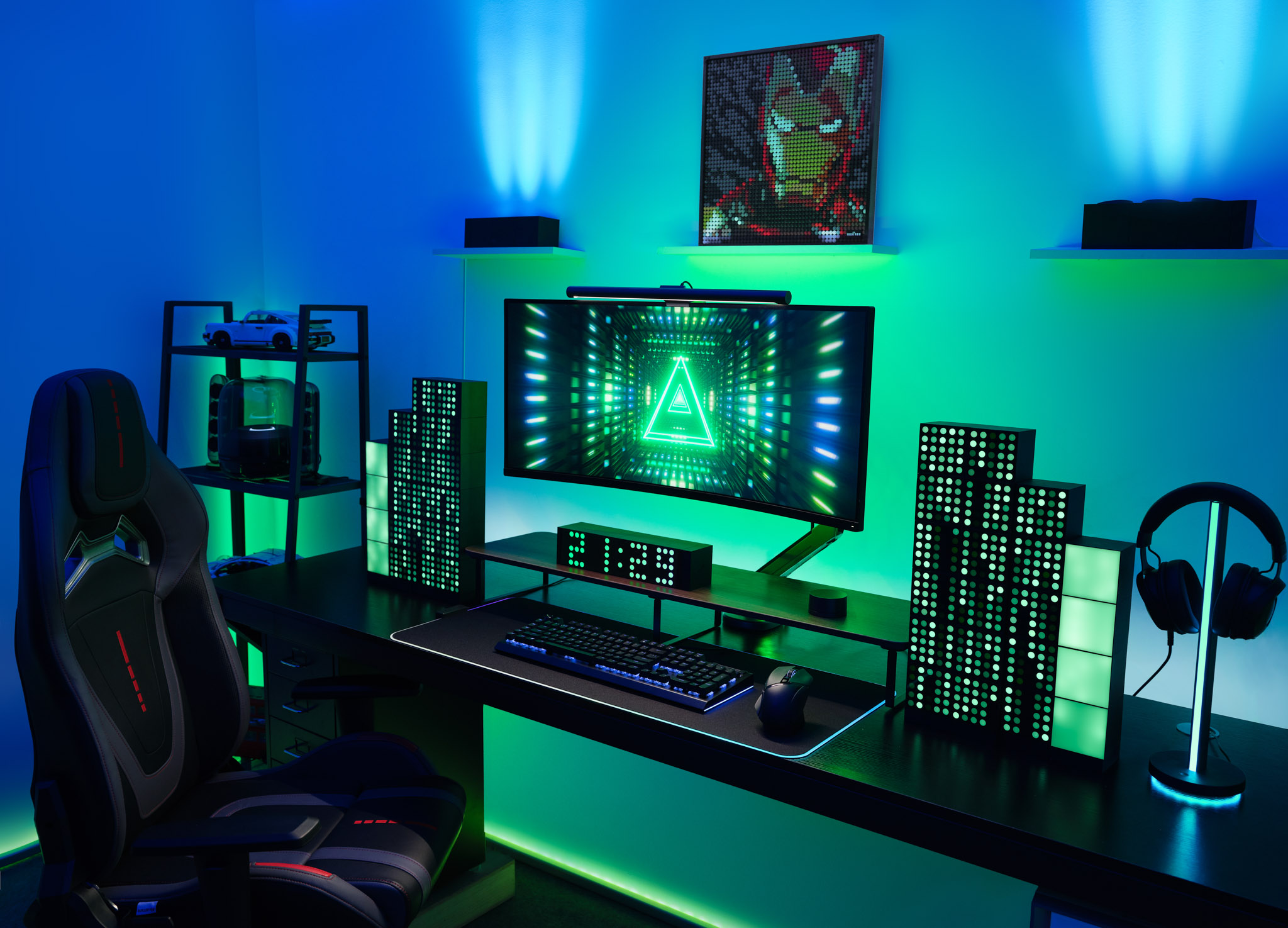 Những món đồ thông minh như két sắt thông minh, đèn trang trí, tủ bếp,....ngày càng được yêu thích